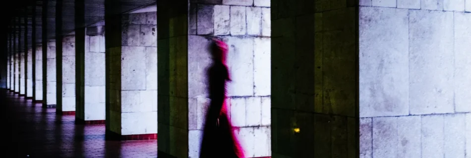 Symbolic dream scene representing suppressed trauma and unresolved past